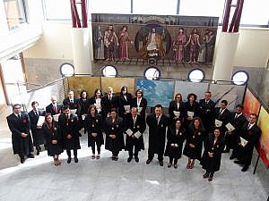 El Colegio de Málaga celebra por primera vez en su historia un acto de juramento de colegiados no ejercientes