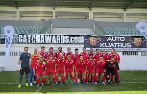 El equipo de fútbol del Colegio de Granada revalida su título como campeón del Mundial de Juristas