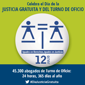 Los 83 Colegios de Abogados reivindican el Día de la Justicia Gratuita y el Turno de Oficio
