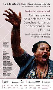 Seminario sobre Criminalización de la defensa de los DDHH en América Latina y Europa