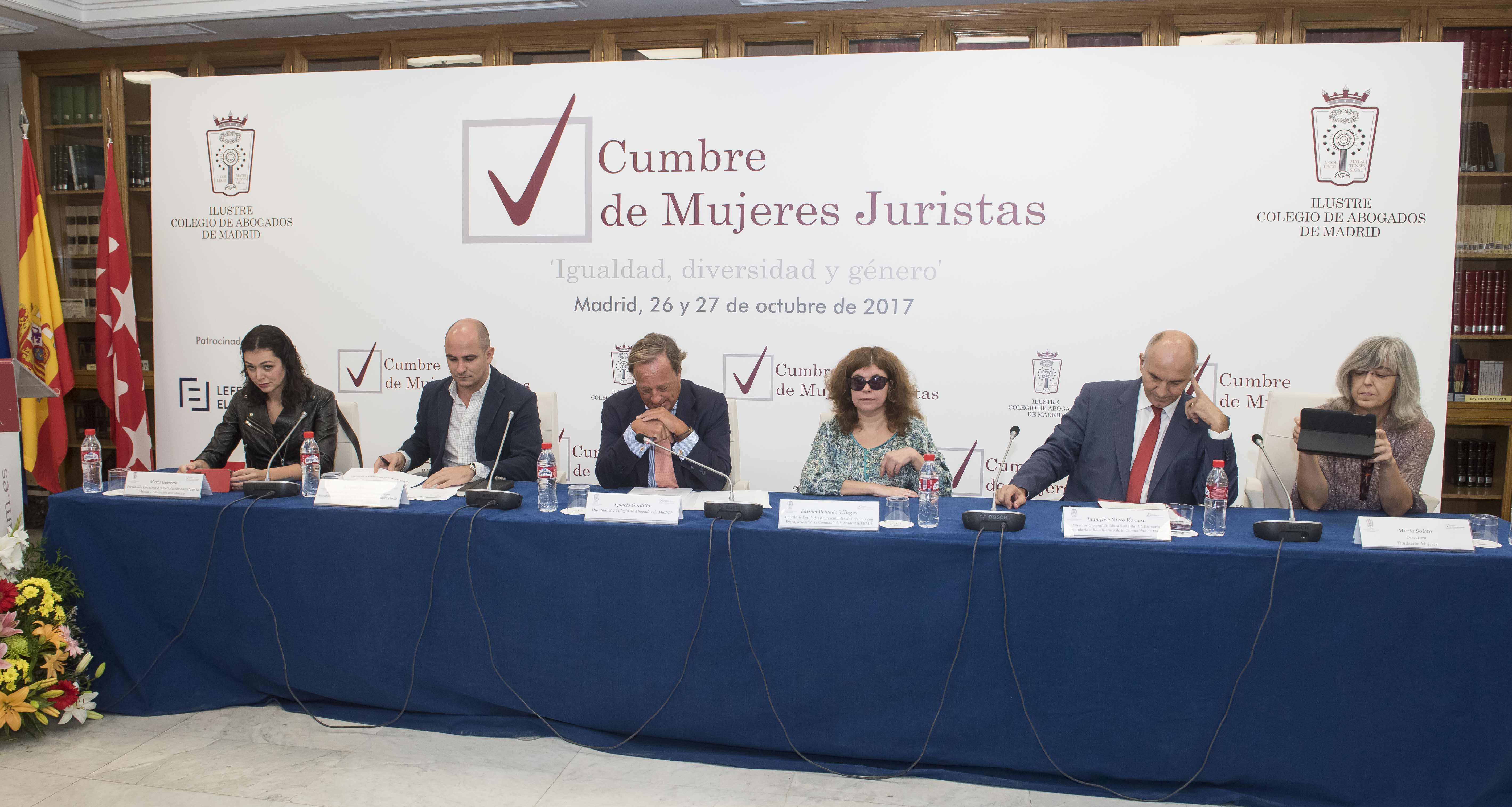 Cumbre Mujeres Juristas 2017 Colegio Madrid (1)