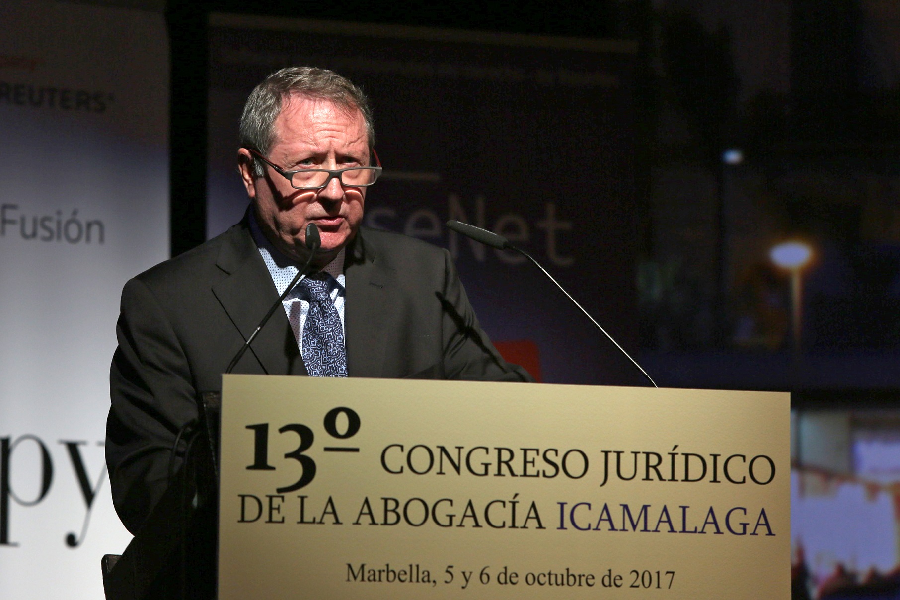 Juan Cano Bueno, clausura del 13 Congreso Marbella
