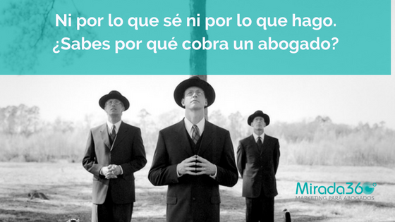 ¿Qué vende un abogado y cuál es su valor?
