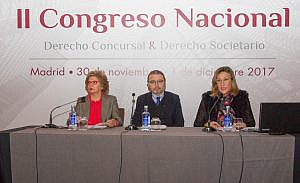 Juristas de todo el ámbito nacional participan en el II Congreso de Derecho Concursal y Societario