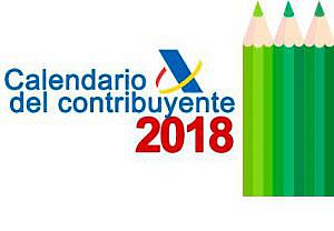 Calendario 2018 para cumplir, cada vez más por Internet, las principales obligaciones fiscales por abogados