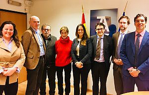 Reunión de trabajo de la Presidenta de la Abogacía Española en Bruselas