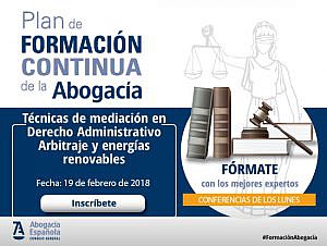 Conferencia de los lunes: Técnicas de mediación en Derecho Administrativo