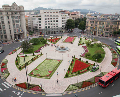 Plaza   Moyúa – Plaza Elíptica