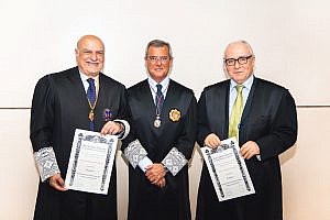 Los decanos de los Colegios de Abogados de Alicante y Castellón, nuevos miembros de la Real Academia Valenciana de Jurisprudencia y Legislación