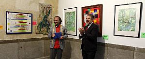 El Colegio de Abogados de Granada acoge la exposición ‘Flúor’ del artista emergente Antonio Bueno