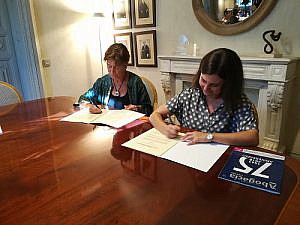 Acuerdo entre Abogacía y TRANSIT Producciones para elaborar un documental para el Congreso de Valladolid 2019