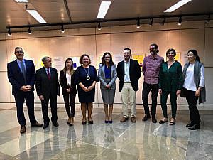 Clausura del II Congreso Internacional de Derechos Humanos en el Colegio de Abogados de Valencia