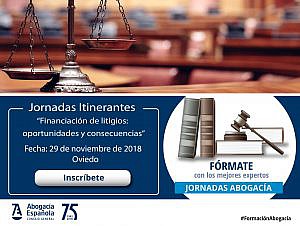 El Colegio de Abogados de Oviedo acoge la Jornada “Financiación de litigios: oportunidades y consecuencias”