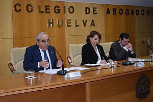 Más de 140 letrados asisten a las Jornadas sobre Violencia de Género del Colegio de Abogados de Huelva