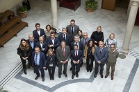 El Colegio de Abogados de Sevilla se reúne con un grupo de abogados italianos