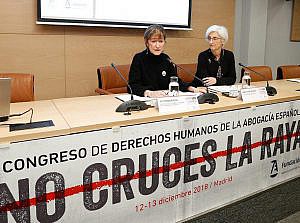 Victoria Ortega, en la presentación del V Congreso de Derechos Humanos de la Abogacía