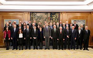 El Rey recibe a Unión Profesional con motivo del 40 Aniversario de la Constitución