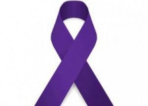 Llaç violeta contra violència de gènere