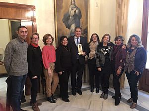Reconocimiento de los letrados del Servicio Penitenciario al decano del Colegio de Abogados de Sevilla, José Joaquín Gallardo