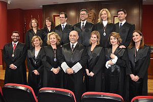 La nueva junta de gobierno del Colegio de Abogados de Murcia toma posesión de sus cargos