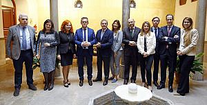 El Colegio de Abogados de Granada se reúne con el delegado de Justicia de la Junta de Andalucía