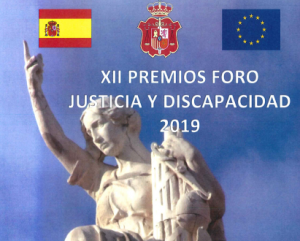 El CGPJ convoca la XII Edición de los Premios Foro Justicia y Discapacidad 2019