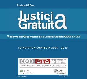 V INFORME DEL OBSERVATORIO DE JUSTICIA GRATUITA