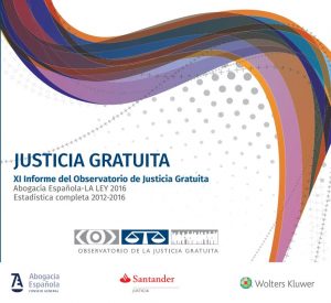 XI INFORME DEL OBSERVATORIO DE JUSTICIA GRATUITA