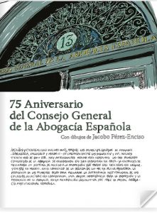 Cómic 75 años del Consejo General de la Abogacía Española