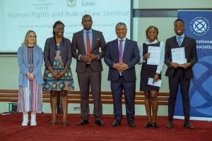 IBAHRI conciencia a los jóvenes abogados de Zambia
