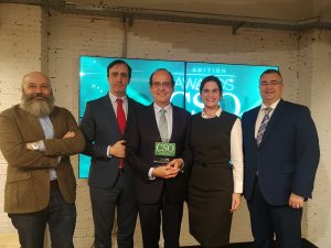 José Luis Piñar recibe el galardón ‘Delegado de Protección de Datos del Año’ en la I Edición de los Premios CSO