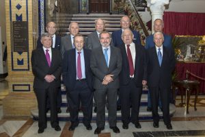 Homenaje en el Colegio de Sevilla a los letrados que este año han cumplido sus bodas de oro