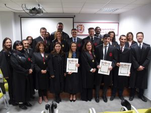 La Delegación del Colegio de Abogados en Torrox acoge la jura de tres nuevos letrados