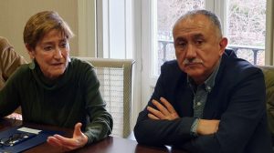 Pepe Álvarez: «Vamos a trabajar para que en los convenios colectivos se incluya una cláusula que recuerde al empleador que ha de respetar el código deontológico de la profesión»