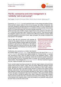 The EU, coronavirus and crisis management: is ‘solidarity’ real or just a prop?