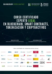 Formación en tiempos de Covid-19: Abogacía y Blockchain Intelligence lanzan la versión online de 13º Cursos Certificados en Blockchain para abogados y Compliance