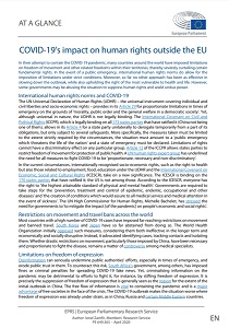 COVID-19's impact on human rights outside the EU
