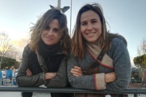 Esther Pascual y Francisca Lozano, responsables del proyecto Restauravidas: 