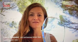 Laura Fauqueur, premio ‘European Tech Women Award 2020’: “Ojalá en el futuro no haga falta poner género a los premios, pero aún no estamos en ese punto”