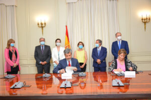 Carlos Lesmes y Victoria Ortega