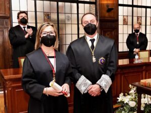 Antonio Morán y Mª Nieves Saiz toman posesión como decano y diputada 5ª