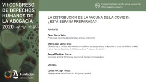 La distribución de la vacuna de la Covid19, ¿está España preparada?
