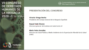 Presentación del VII Congreso de Derechos Humanos