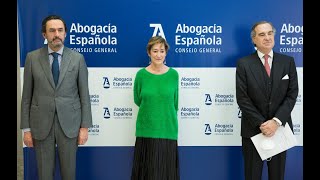 Rueda de Prensa aprobación Nuevo Estatuto General de la Abogacía Española