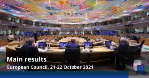 Conclusiones del Consejo Europeo de 21 y 22 de octubre