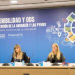 De izda. a derecha: Cristina Ruiz, Begoña Gómez, Mª Eugènia Gay y José María Torres