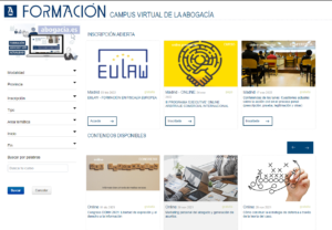 Más de 25.000 inscritos en las jornadas de formación de la Abogacía en 2021