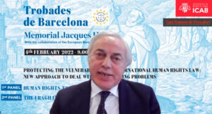 El presidente del OIAD participa en el Memorial Jacques Henry de Barcelona