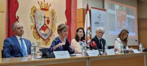 Jesús Sánchez, Victoria Ortega, Pilar Llop y Salvador González