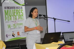 Abogada colombiana en riesgo Luz Estella Romero